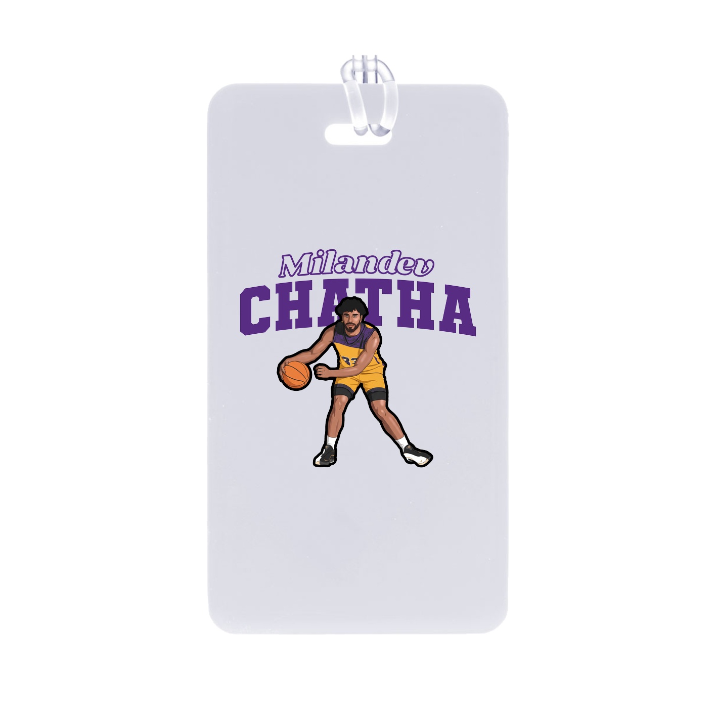 Bag Tag — Name Arch in Classic