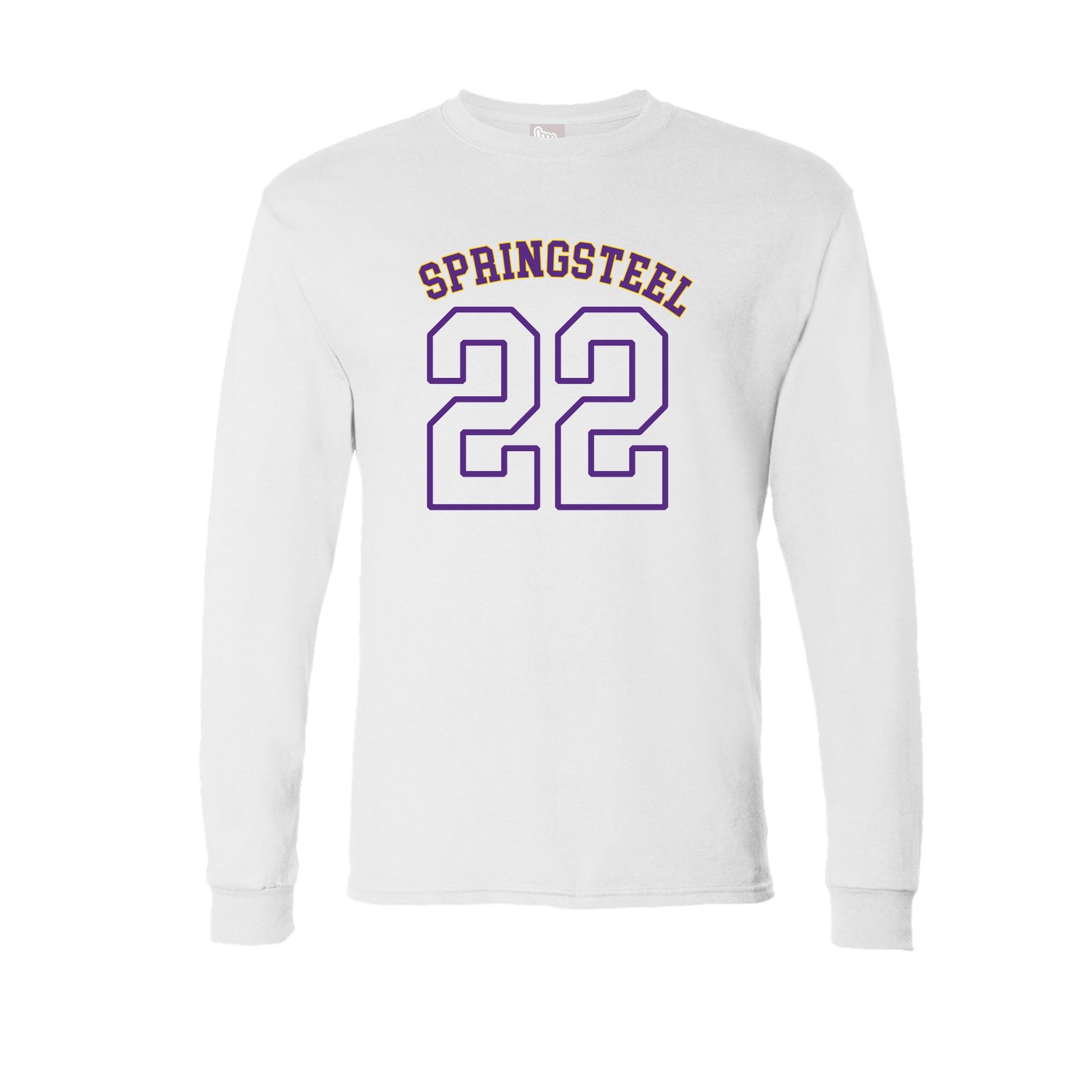 Long Sleeve Tee — Shirsey Arch in White