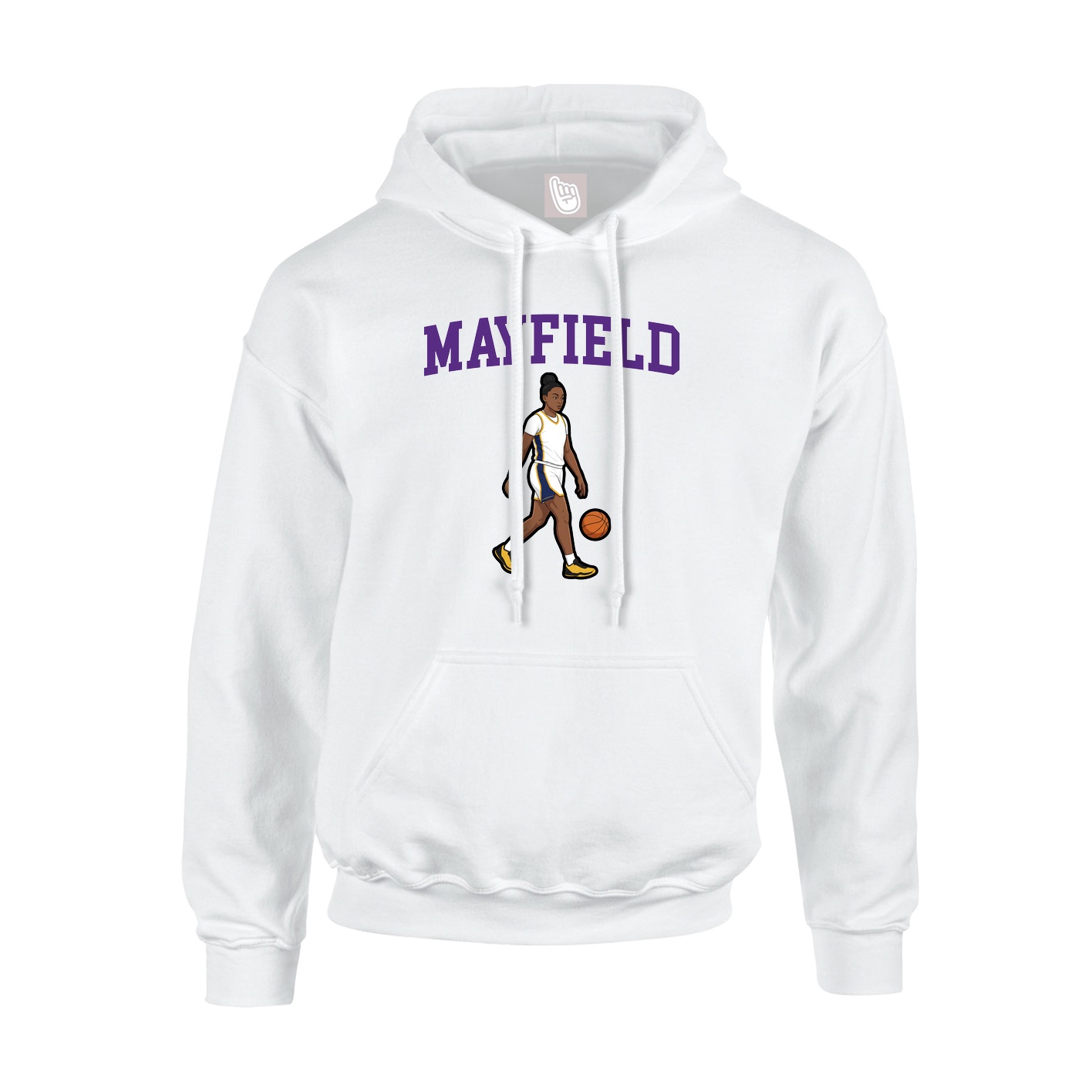 Hoodie — Shirsey in White