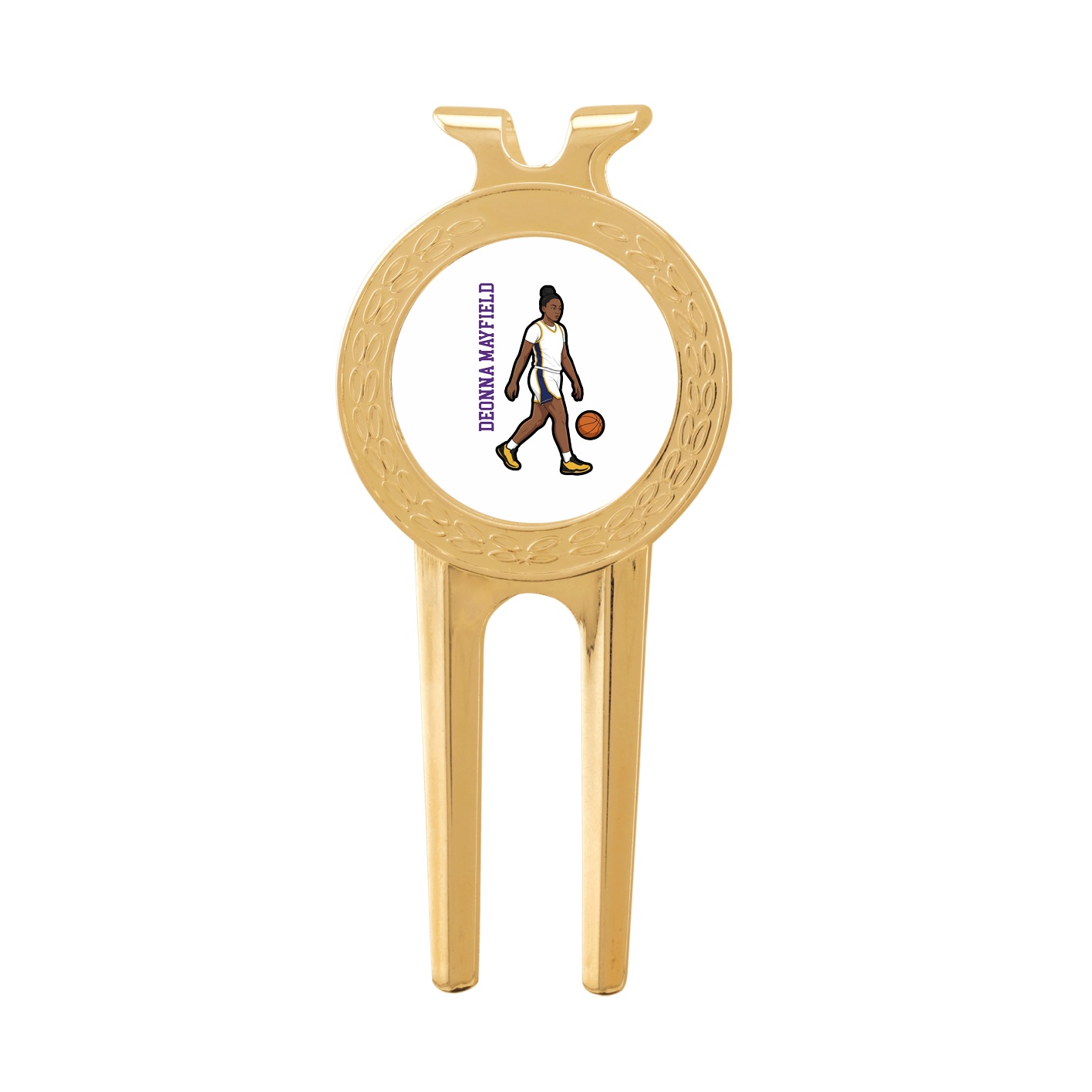 Divot Tool with Ball Marker — Name Vertical in Classic