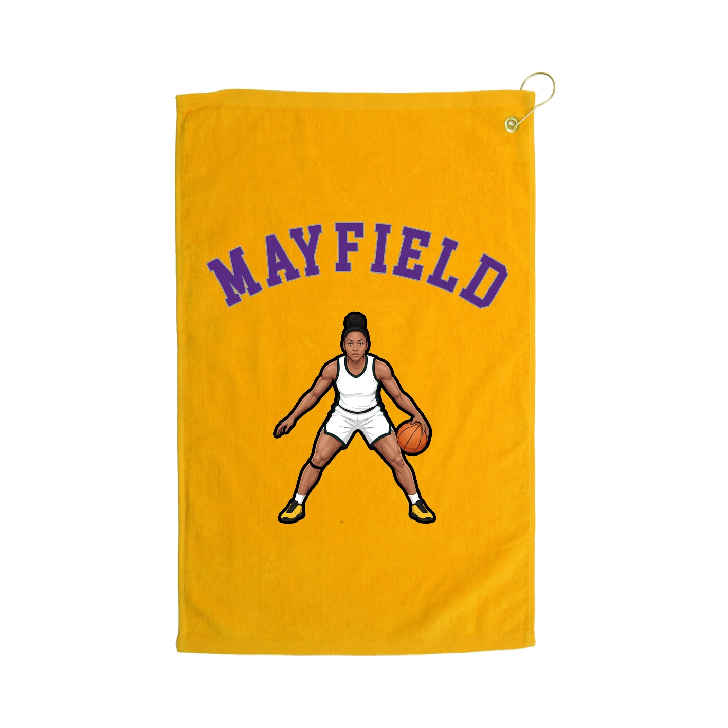 Golf Towel — Shirsey Arch in Gold