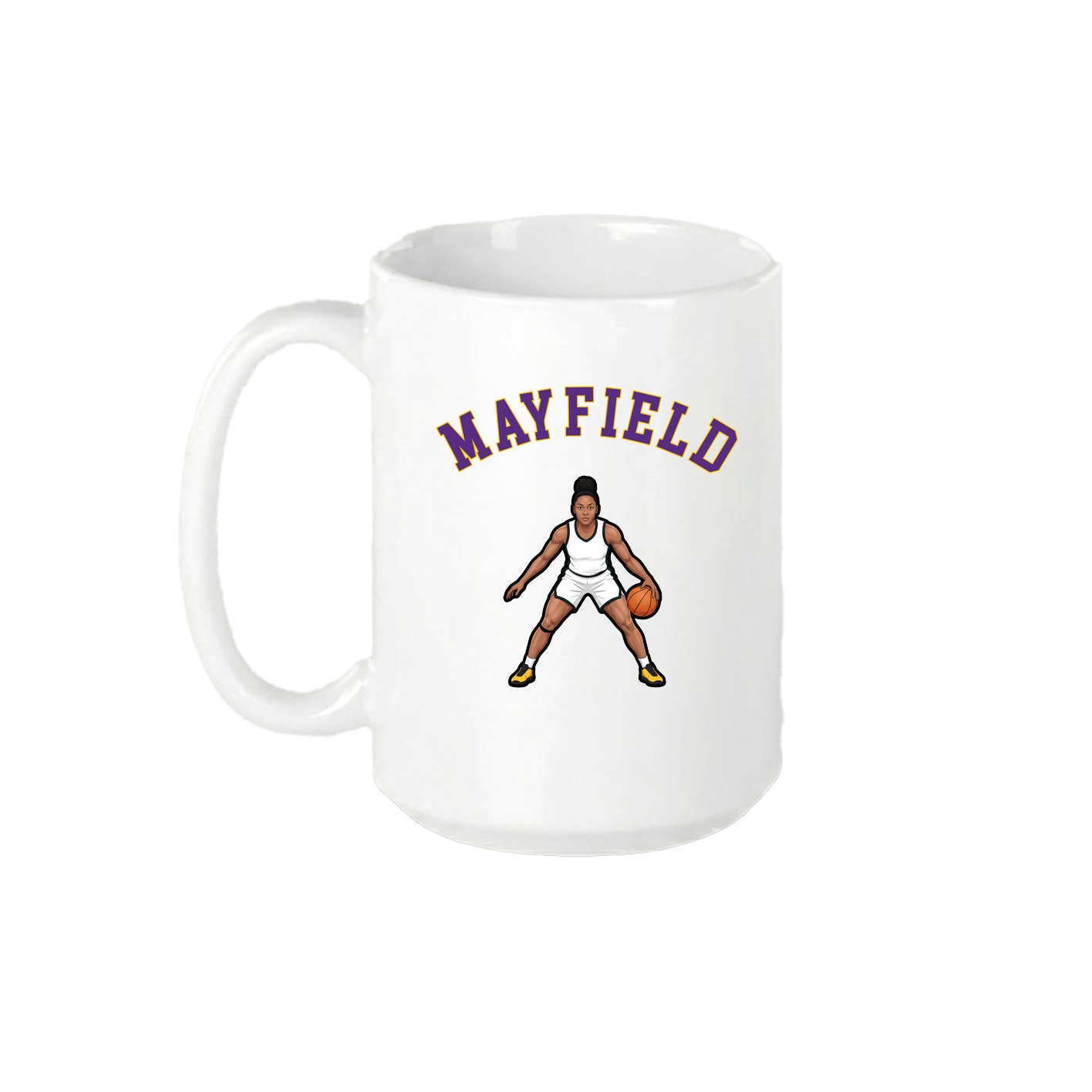 15oz Coffee Mug — Shirsey Arch in White