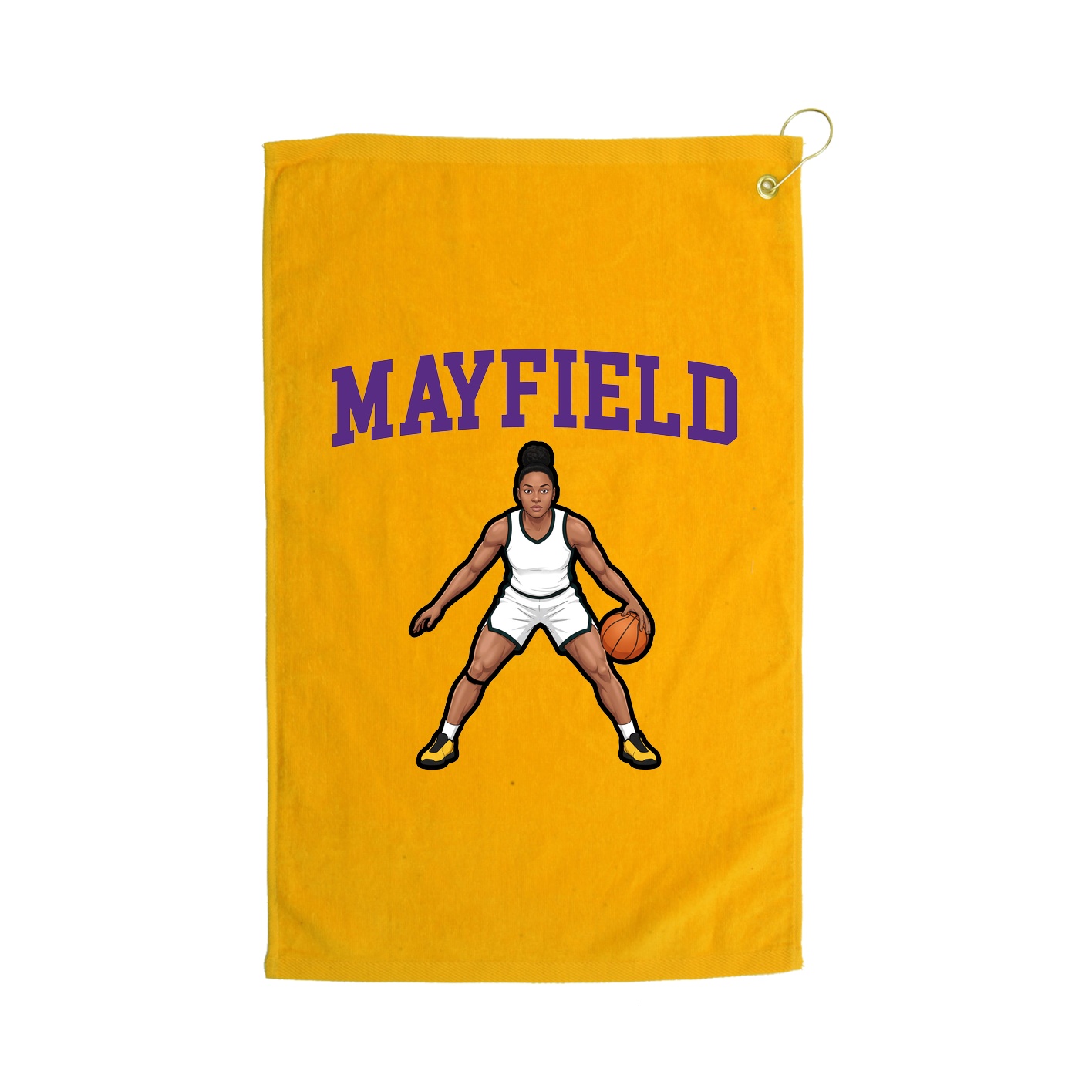 Golf Towel — Shirsey in Gold