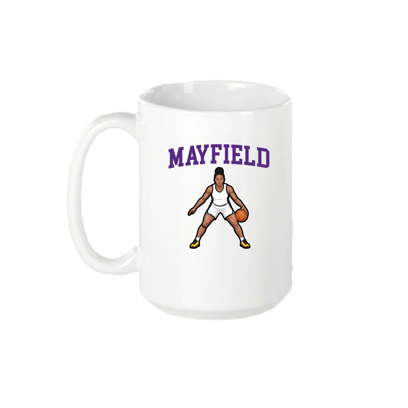 15oz Coffee Mug — Shirsey in White
