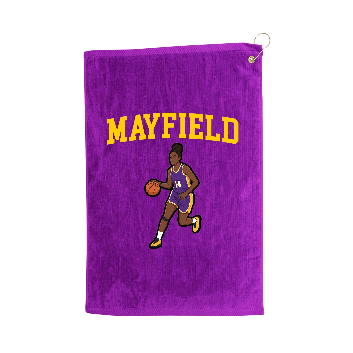 Golf Towel — Shirsey in Purple