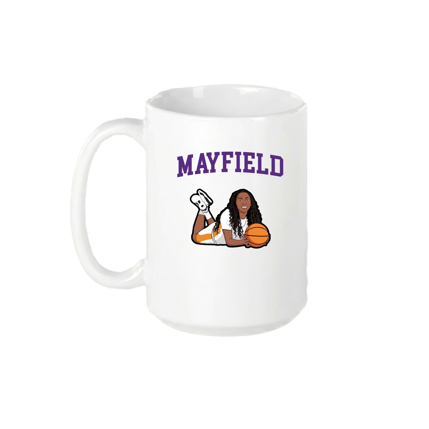 15oz Coffee Mug — Shirsey in White