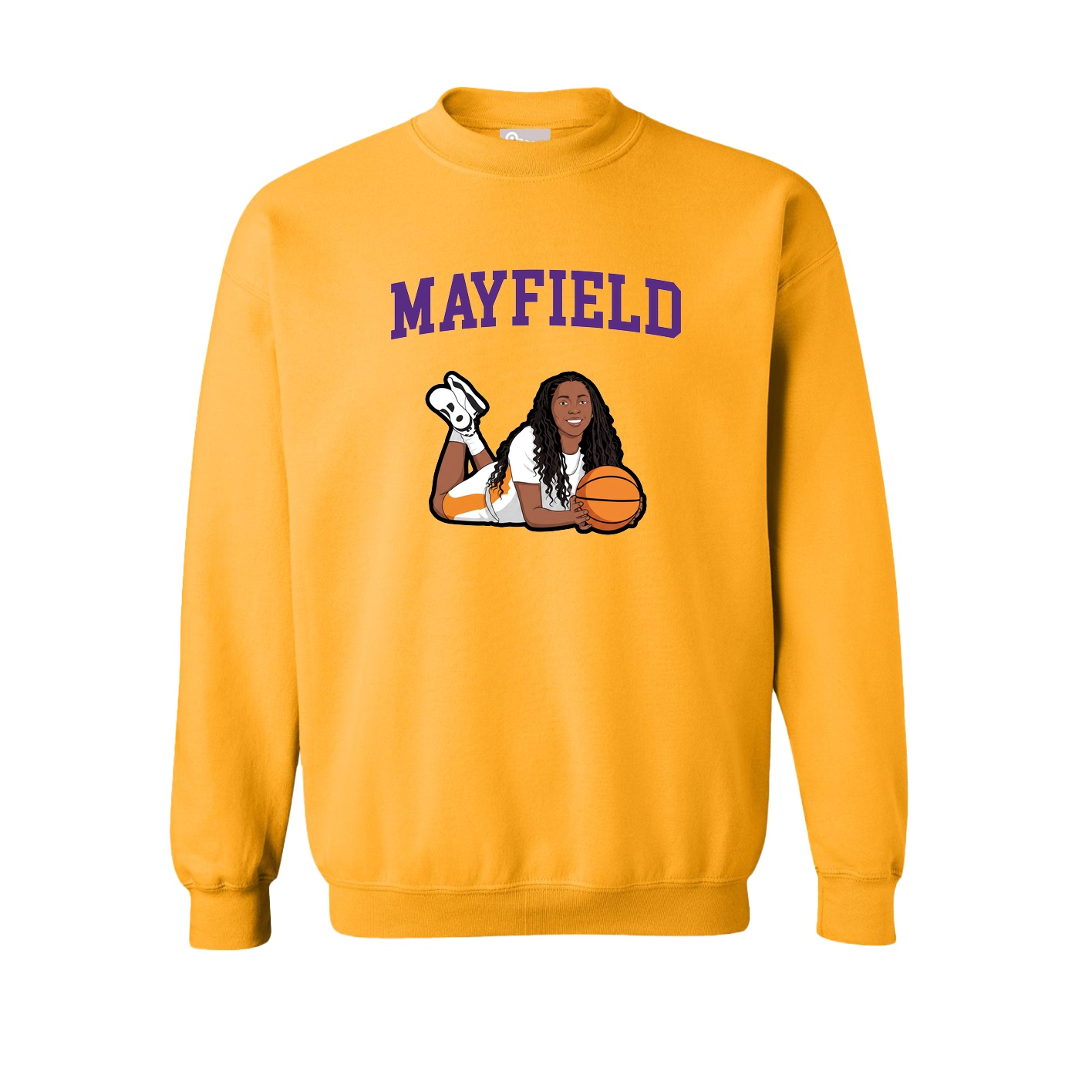 Fleece Crew — Shirsey in Gold