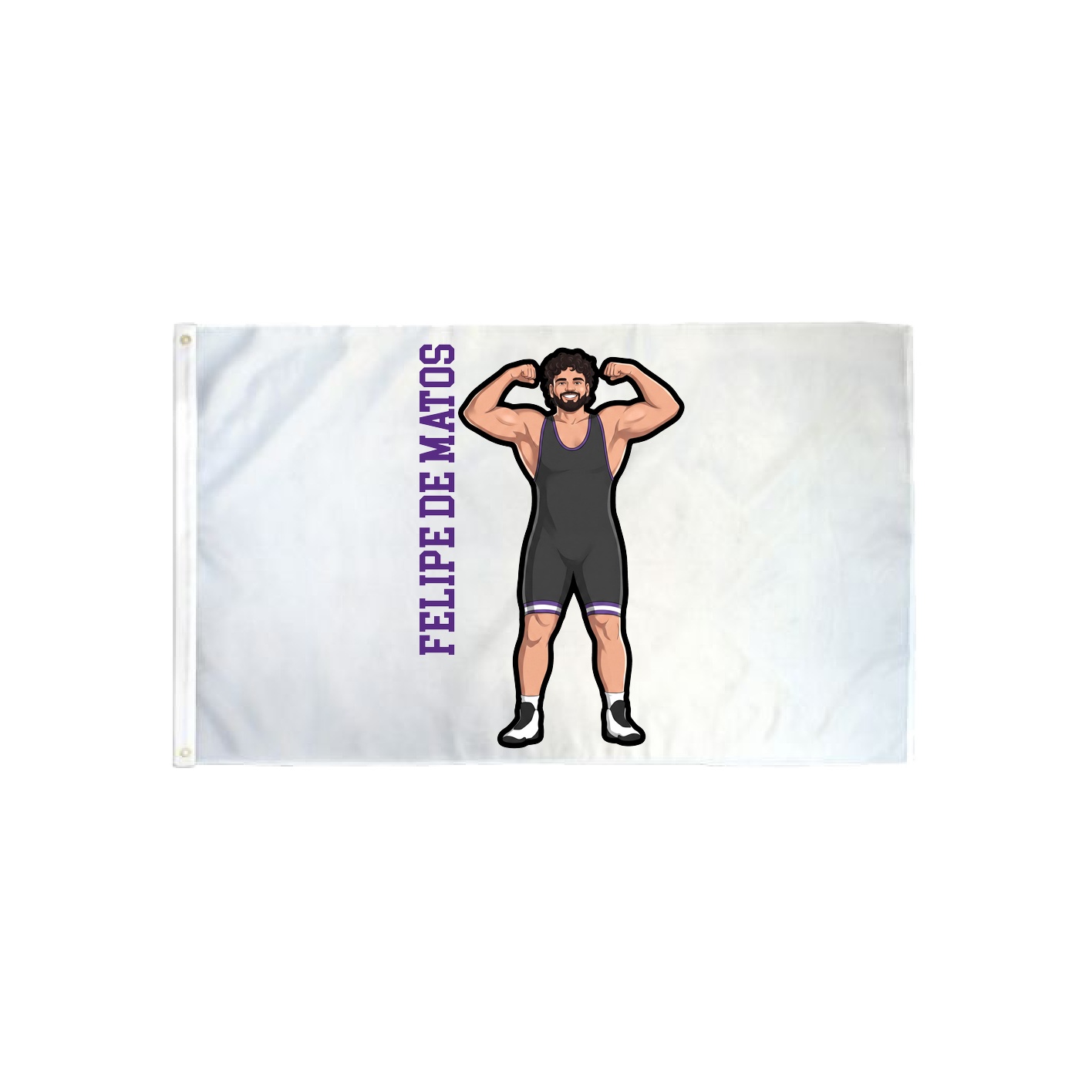 3x5 Flag — Name Vertical in Classic
