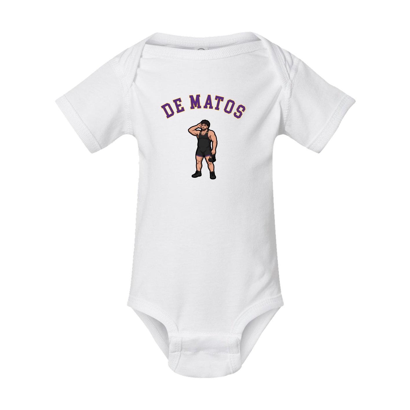 Baby Onesie — Shirsey Arch in White