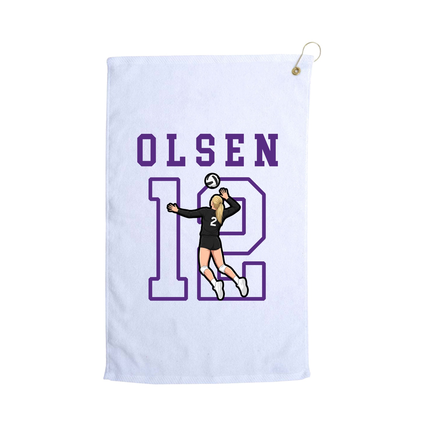 Golf Towel — Shirsey in White