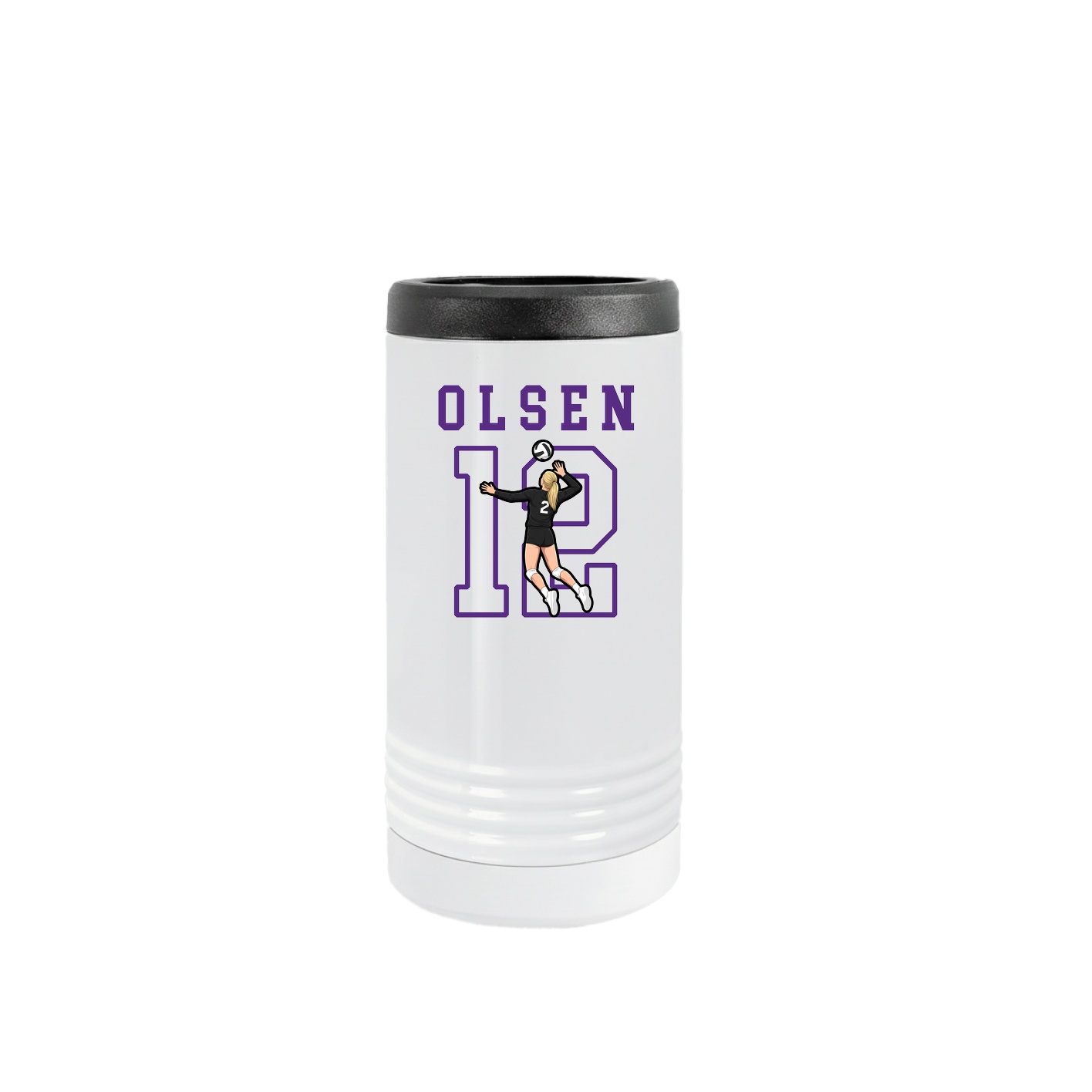 Slim Beverage Holder — Shirsey in White