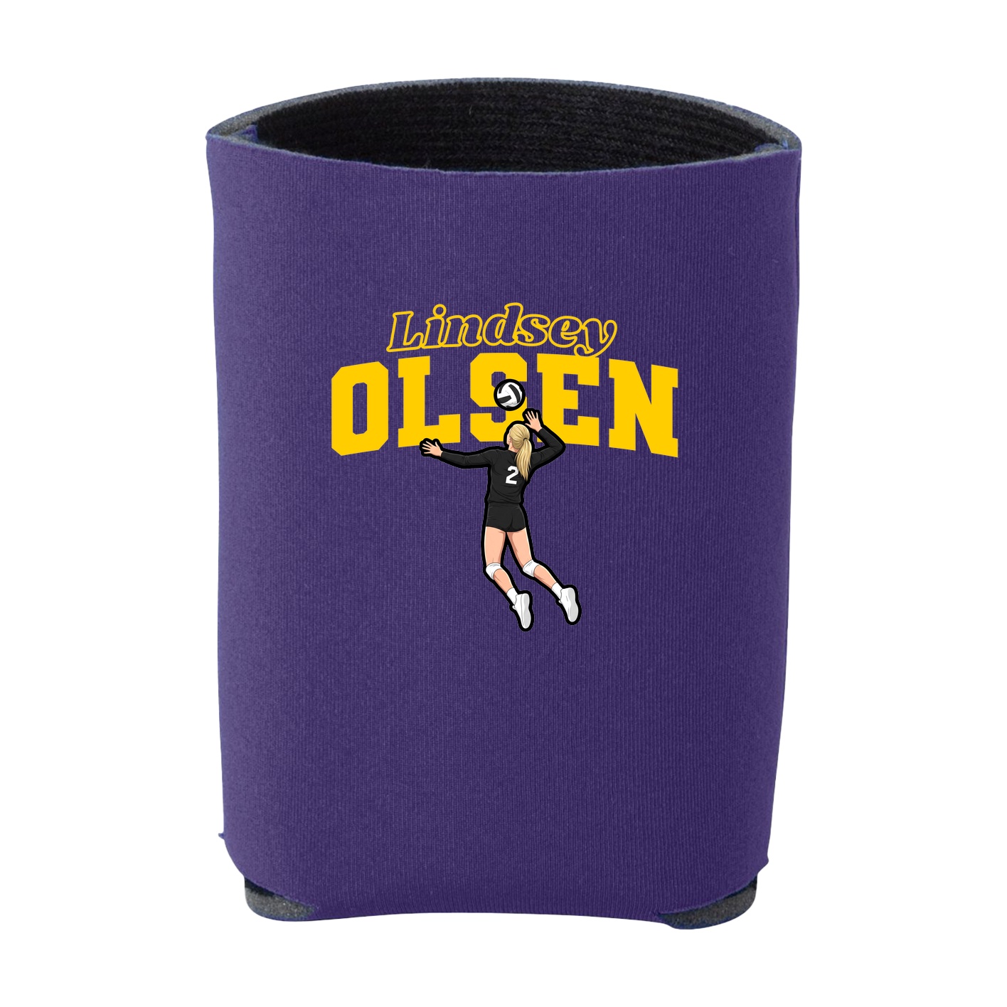 Can Holder — Name Arch in Purple