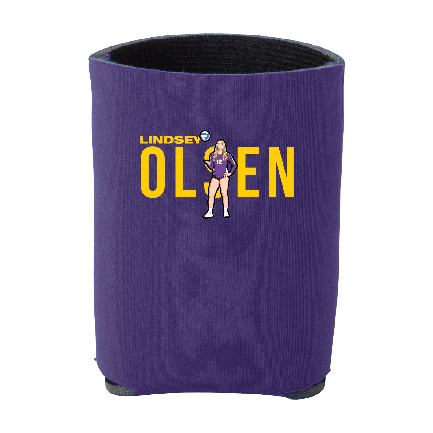 Can Holder — Player Name in Purple