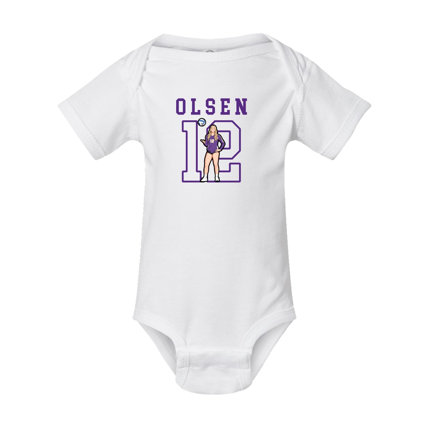 Baby Onesie — Shirsey in White