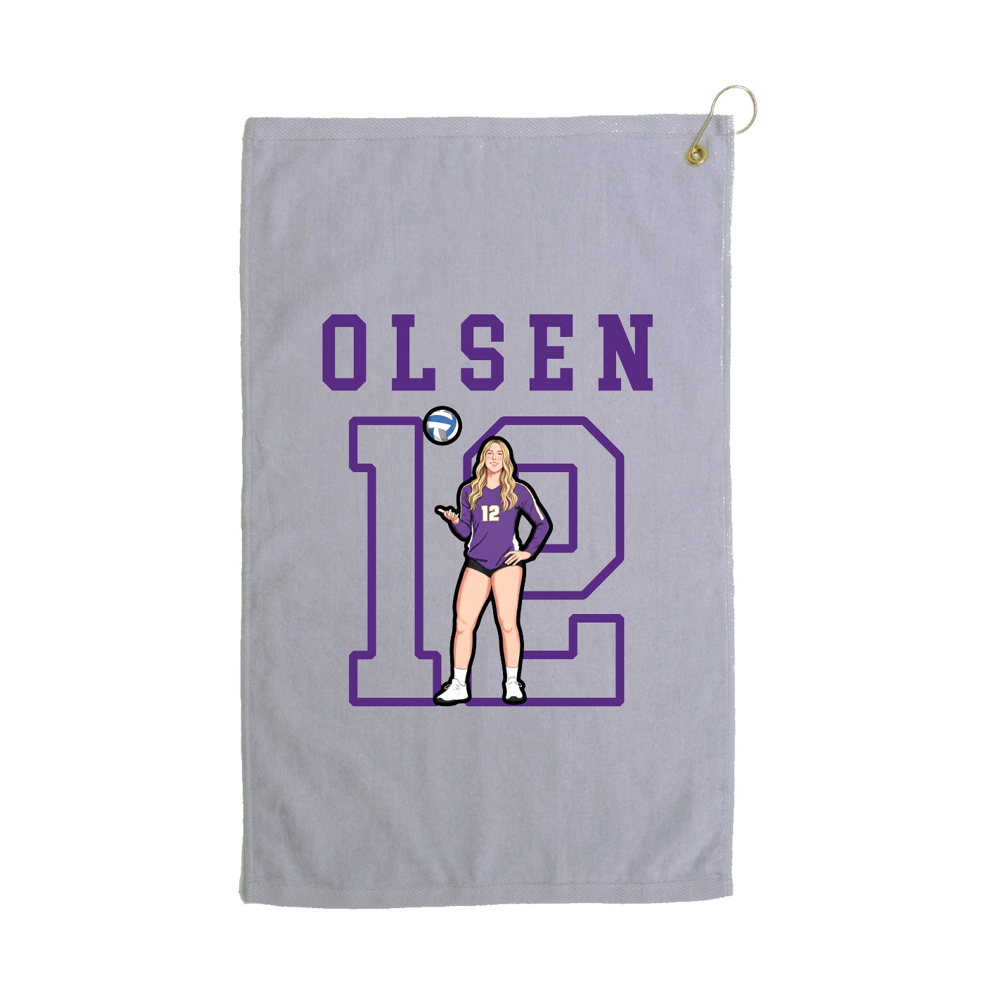 Golf Towel — Shirsey in Grey