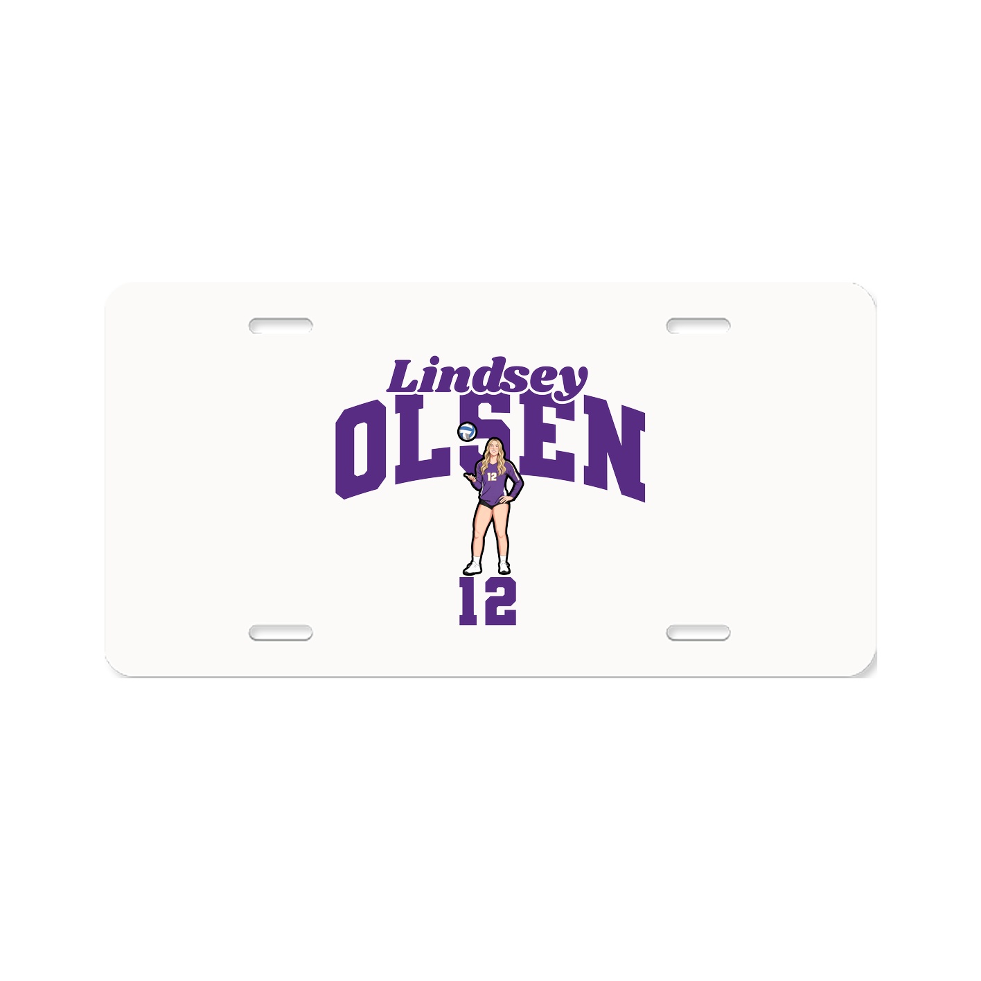 License Plate — Signature Arch in Classic
