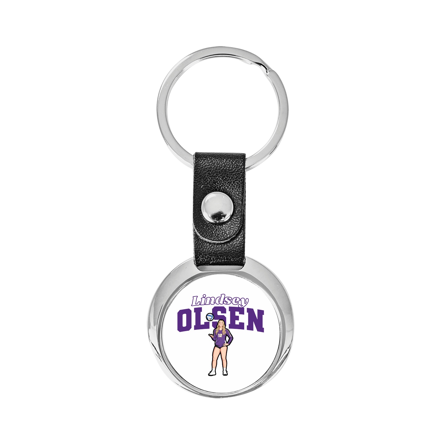 Key Chain — Name Arch in Classic