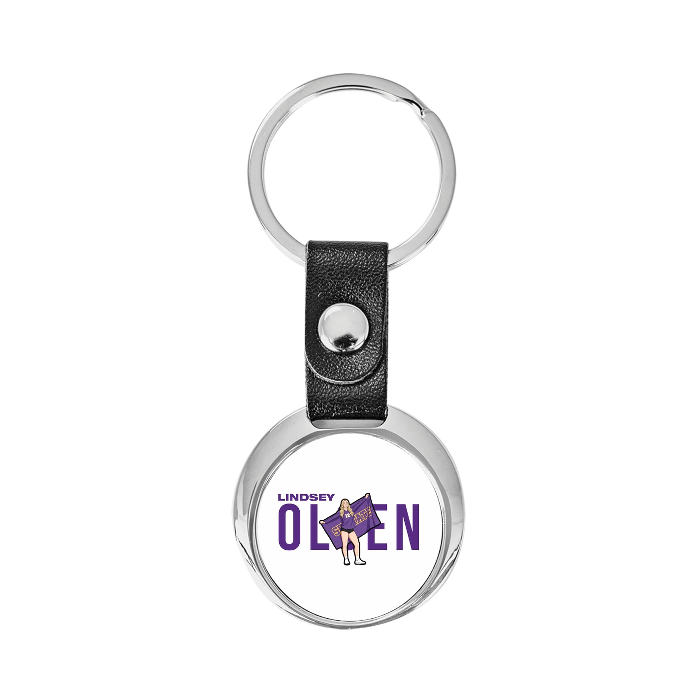 Key Chain — Player Name in Classic