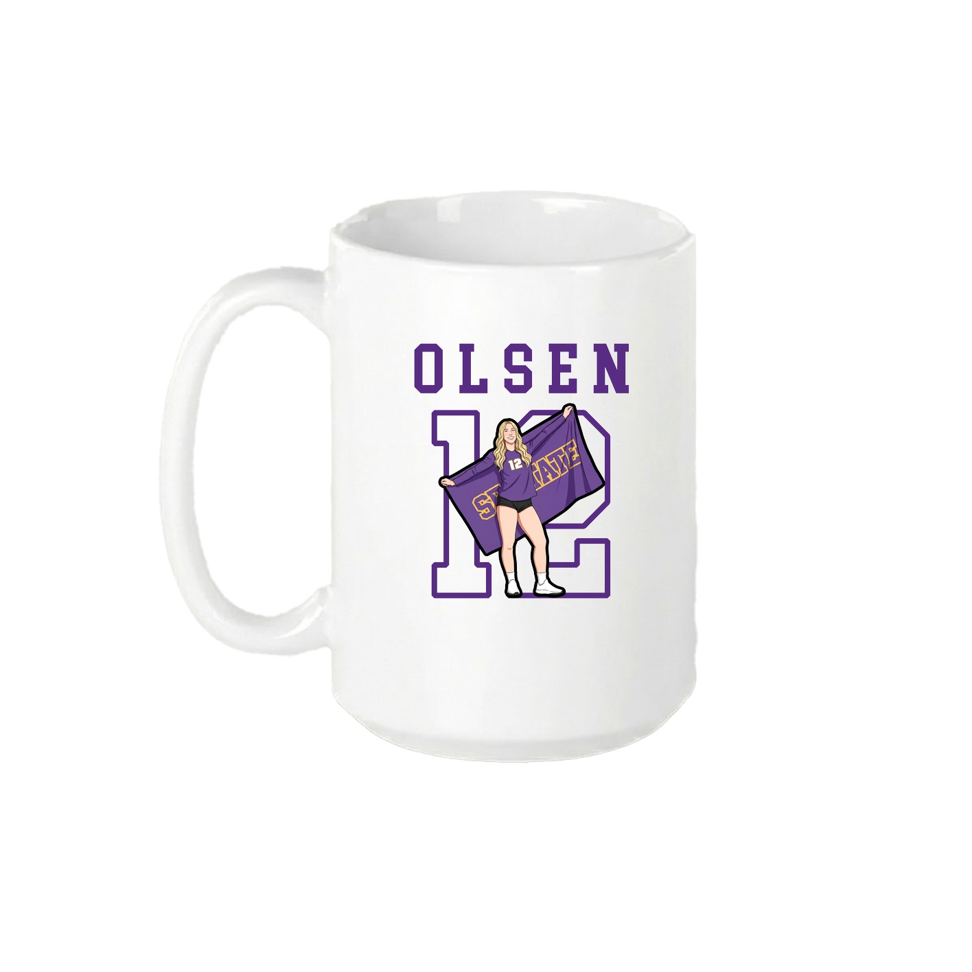 15oz Coffee Mug — Shirsey in White