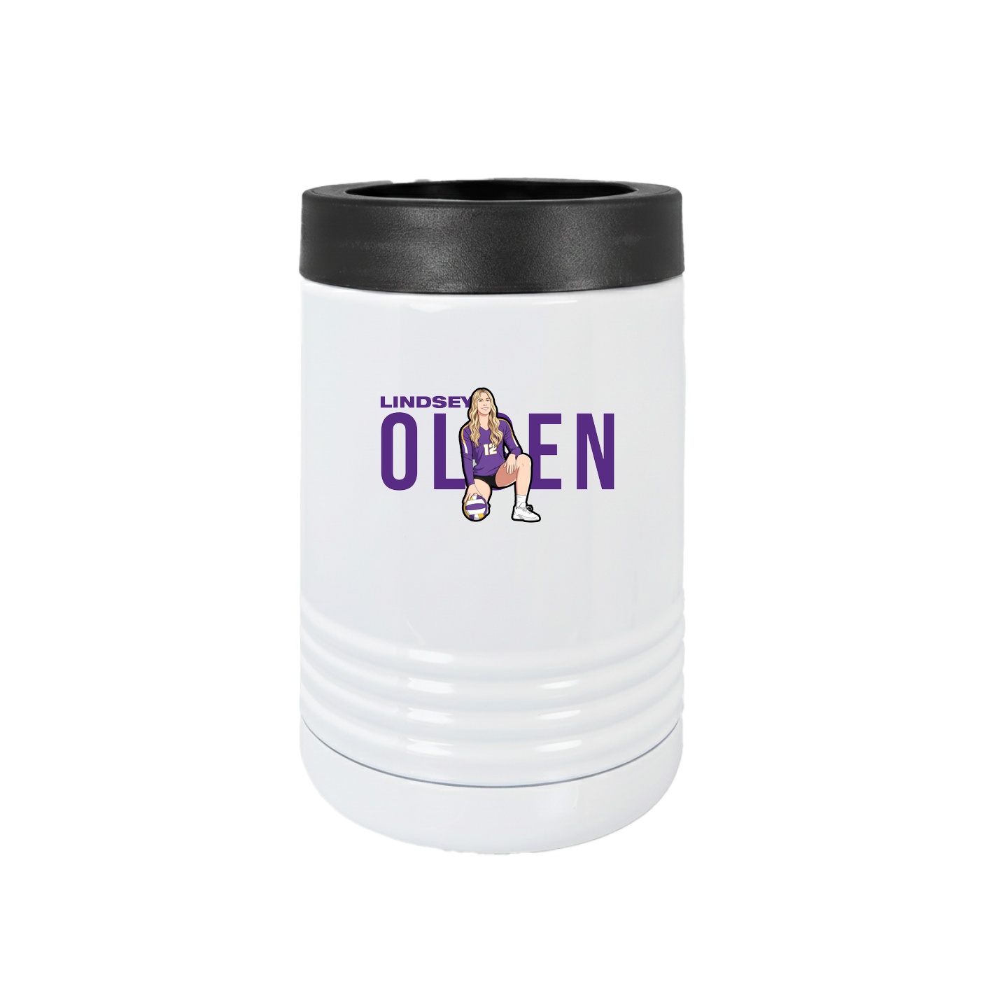 Beverage Holder — Player Name in White