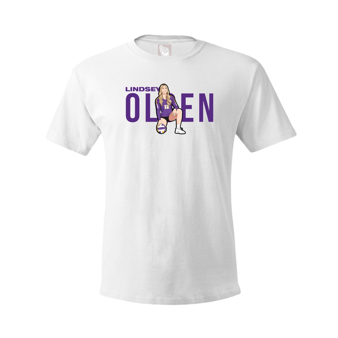 Tee — Player Name in White