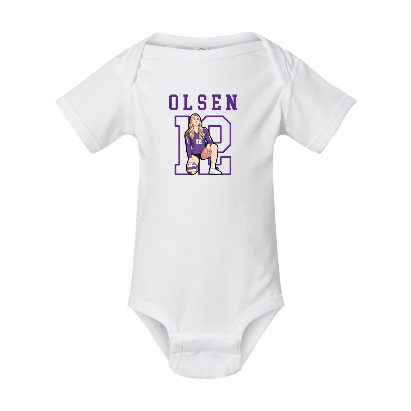 Baby Onesie — Shirsey in White