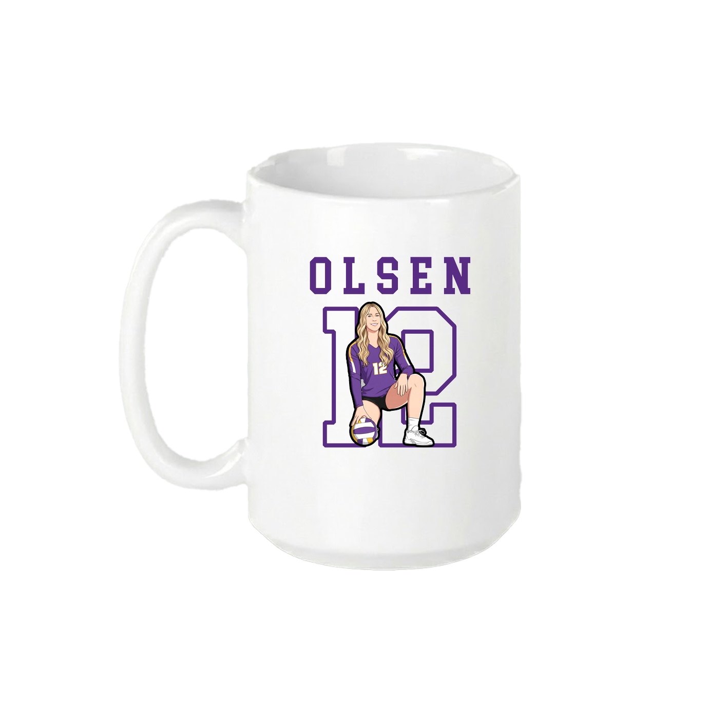 15oz Coffee Mug — Shirsey in White