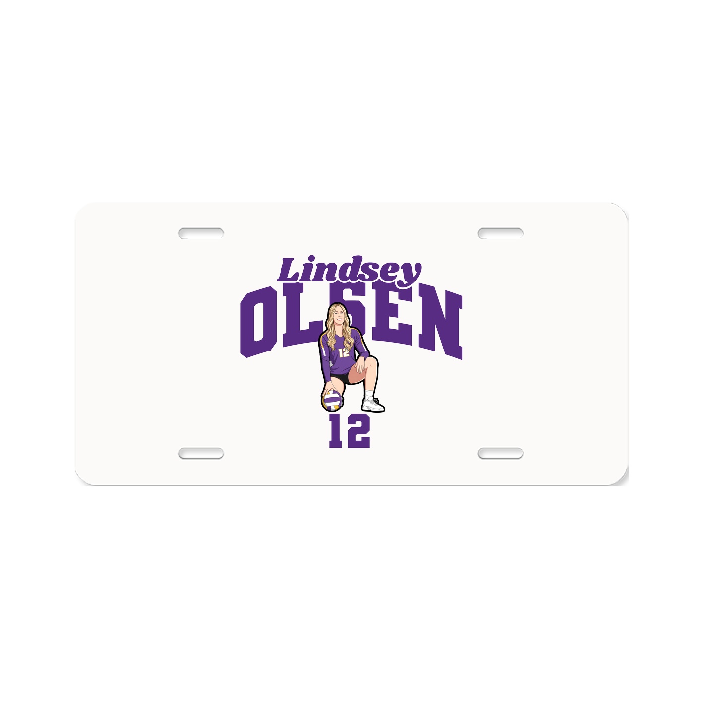 License Plate — Signature Arch in Classic