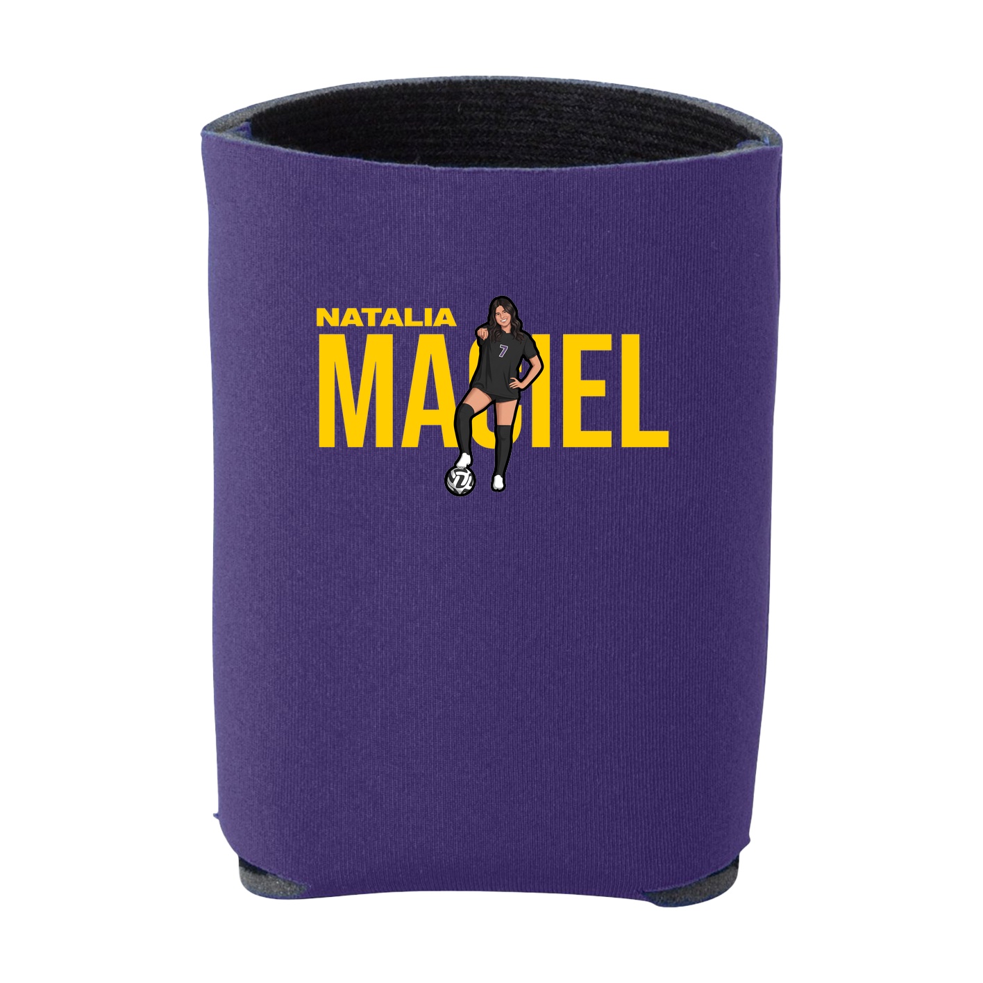 Can Holder — Player Name in Purple