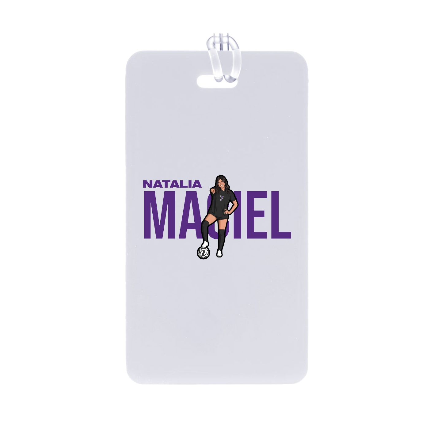 Bag Tag — Player Name in Classic