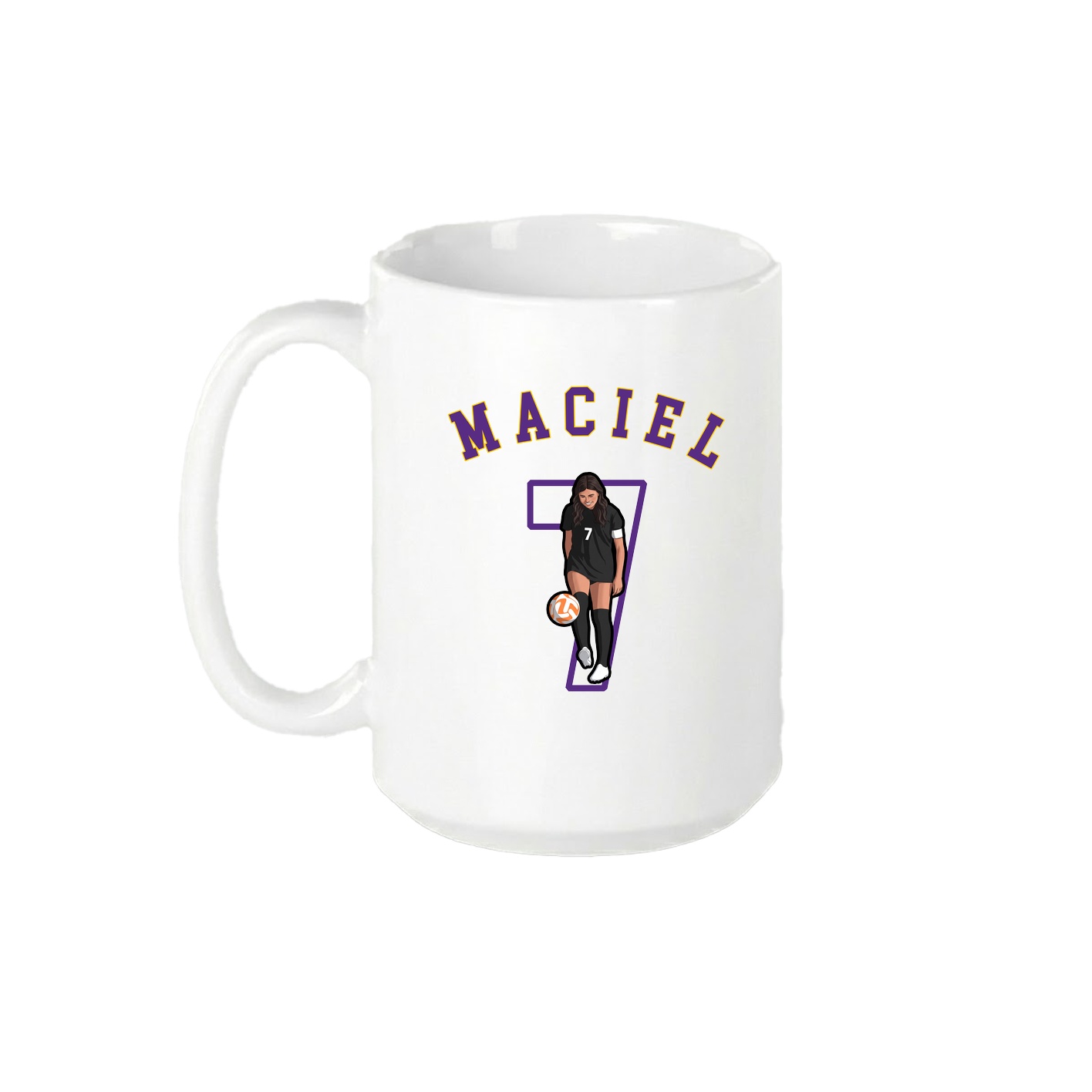 15oz Coffee Mug — Shirsey Arch in White