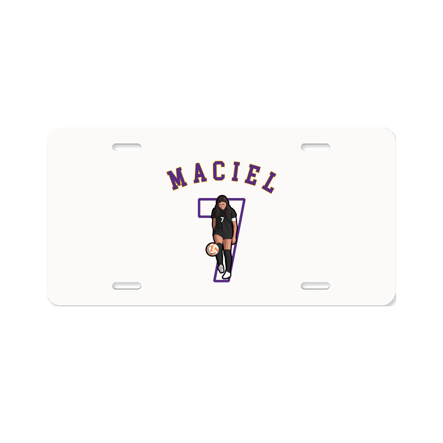 License Plate — Shirsey Arch in Classic