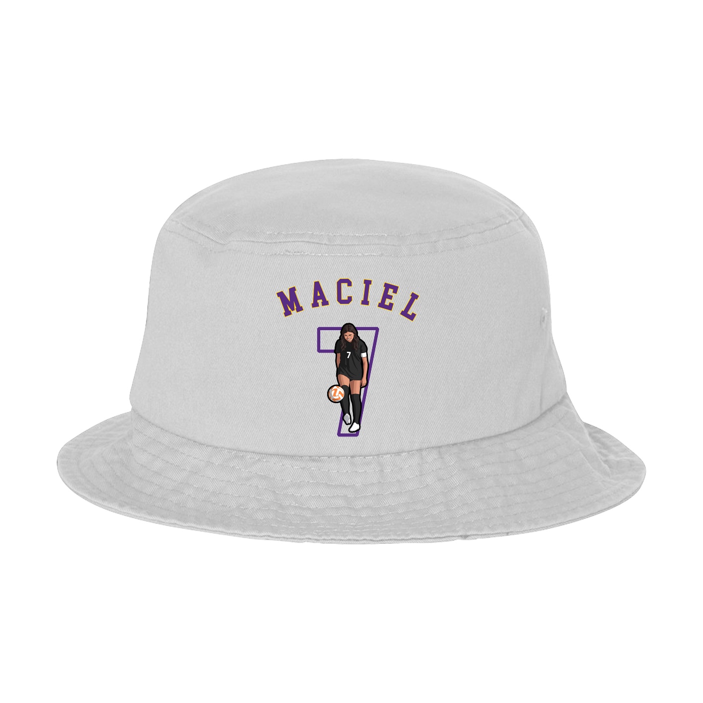 Bucket Cap — Shirsey Arch in White