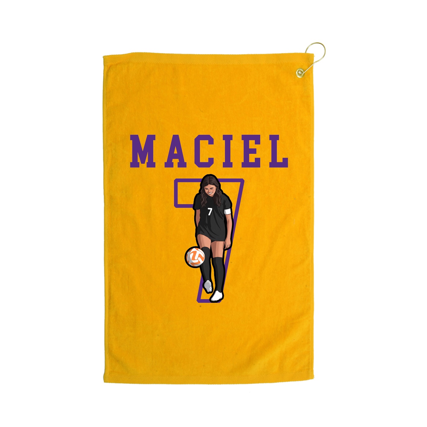 Golf Towel — Shirsey in Gold