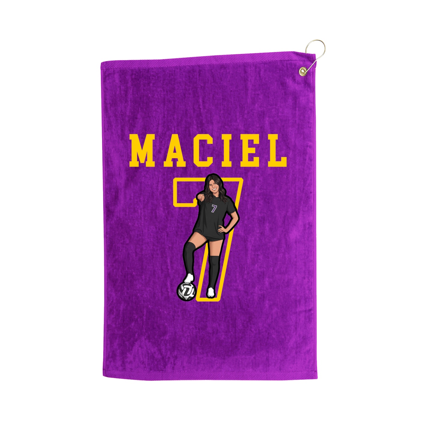 Golf Towel — Shirsey in Purple