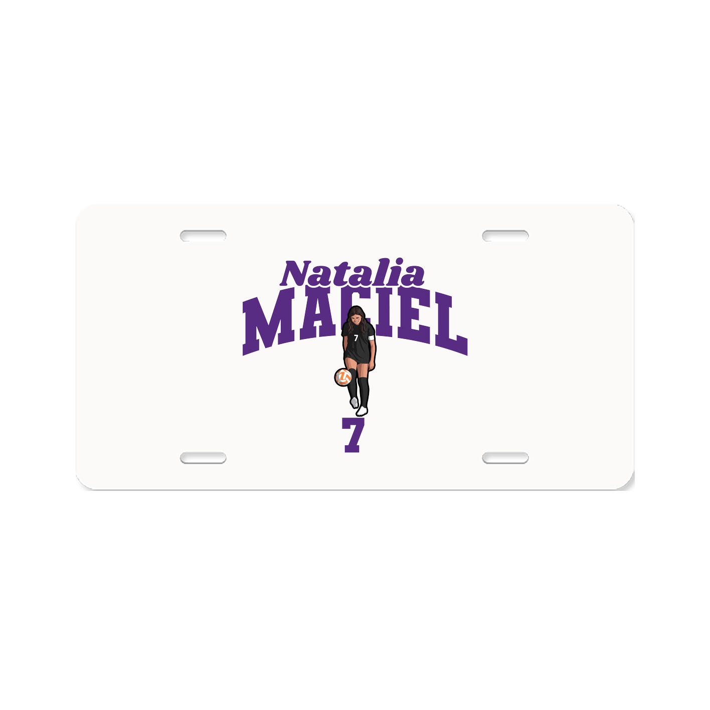 License Plate — Signature Arch in Classic