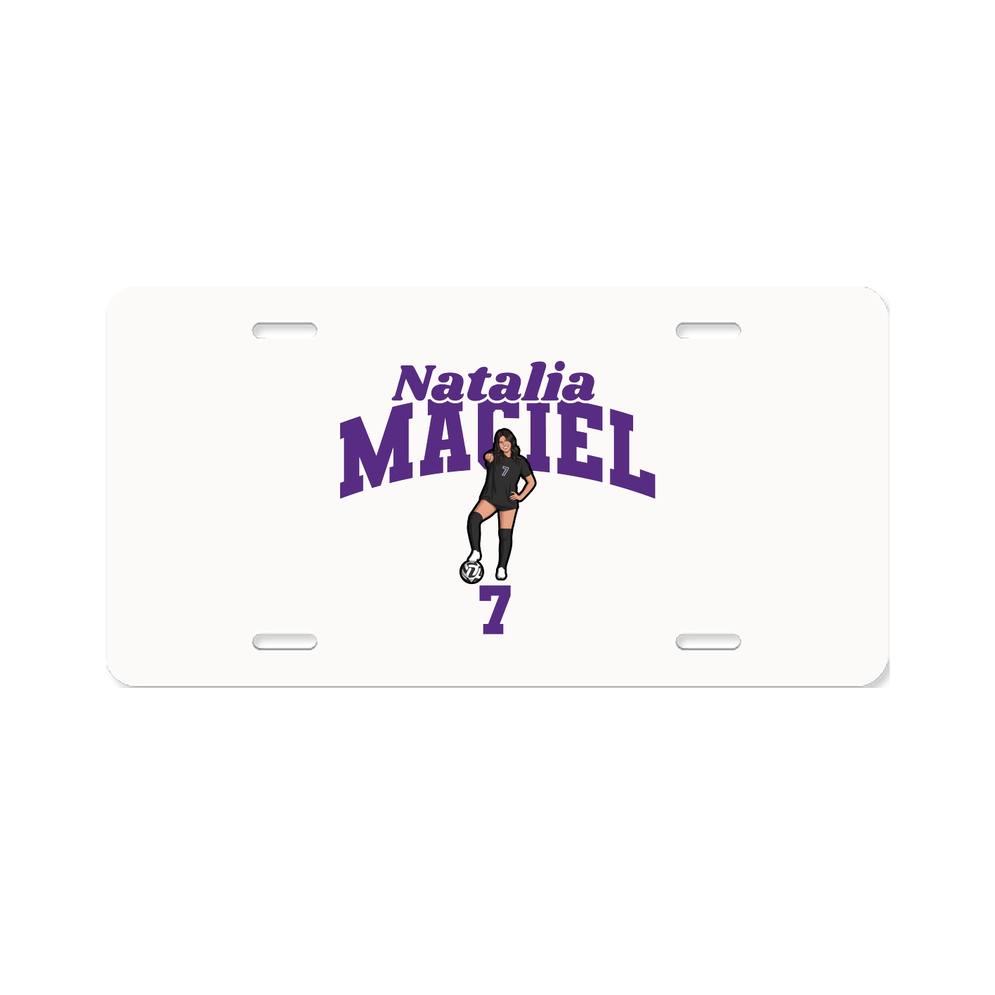 License Plate — Signature Arch in Classic