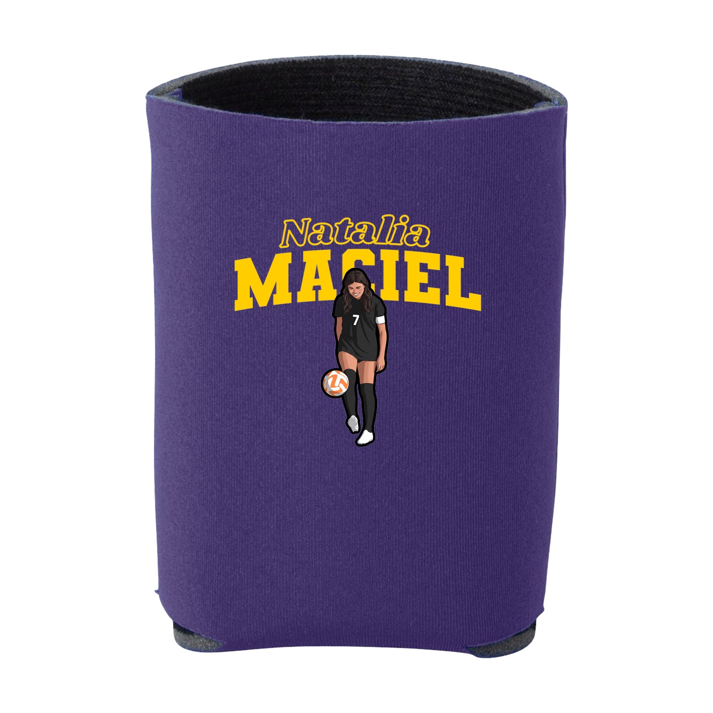 Can Holder — Name Arch in Purple