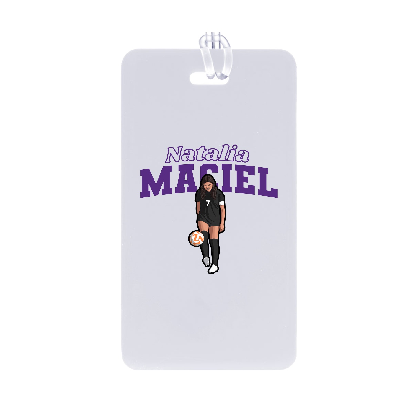 Bag Tag — Name Arch in Classic