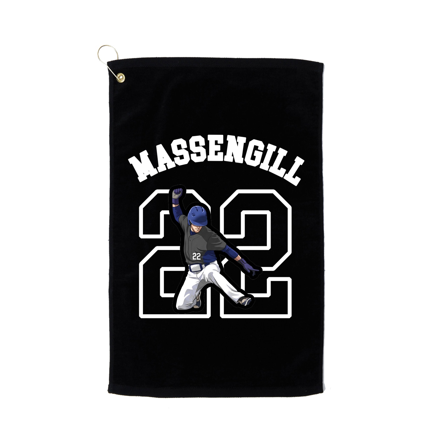 Terry Velour Golf Towel