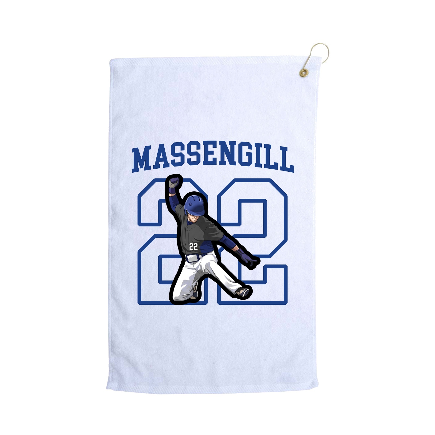Golf Towel — Shirsey in White