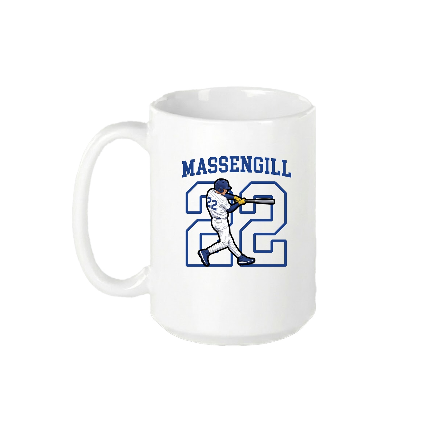 15oz Coffee Mug — Shirsey in White