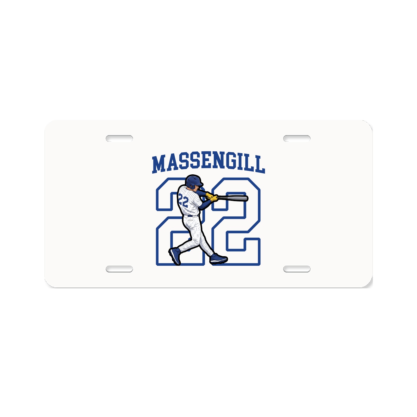 Aluminum License Plate