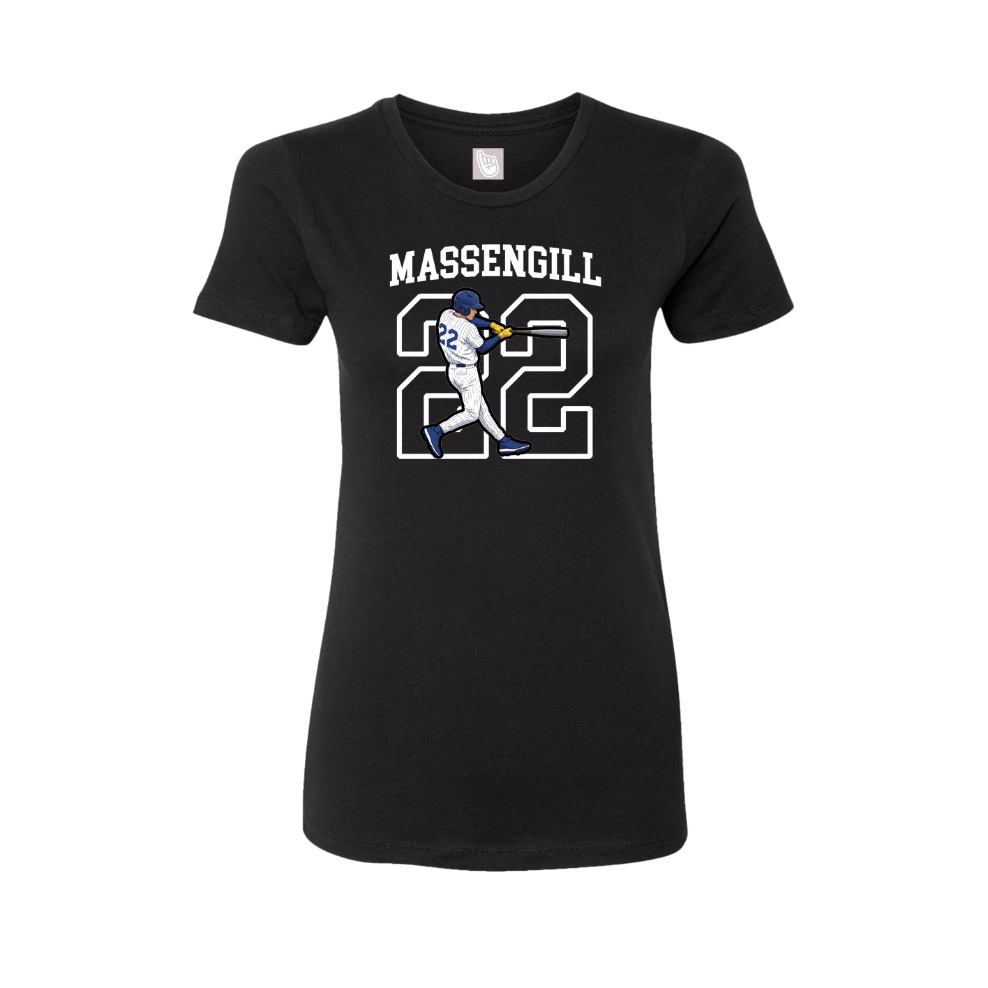 Fitted Women's Tee — Shirsey in Black