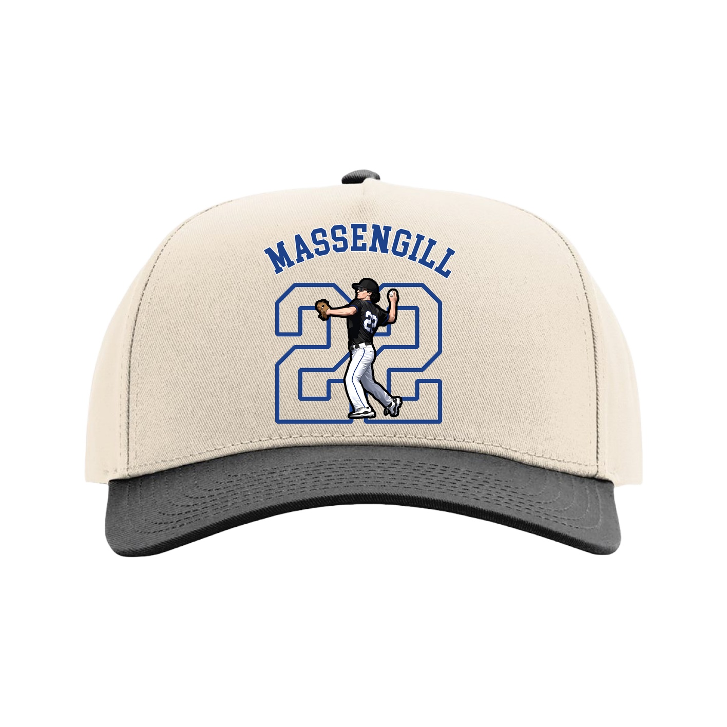 Full Fabric Five-Panel Champ Cap