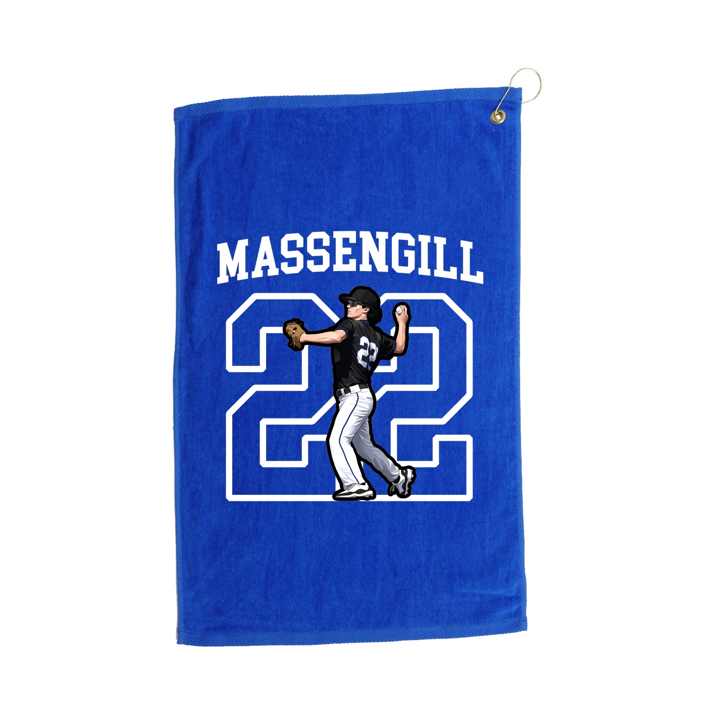 Golf Towel — Shirsey in Royal