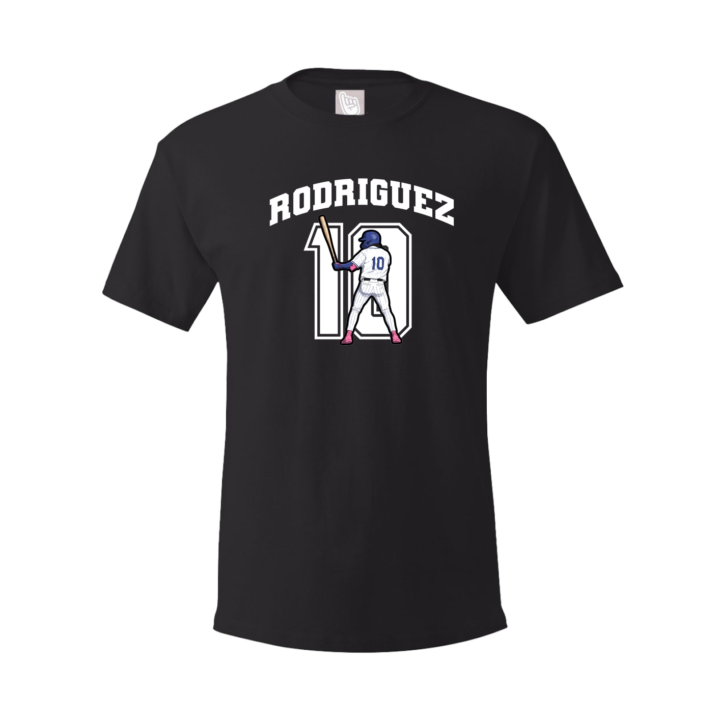 Youth Tee — Number in Black
