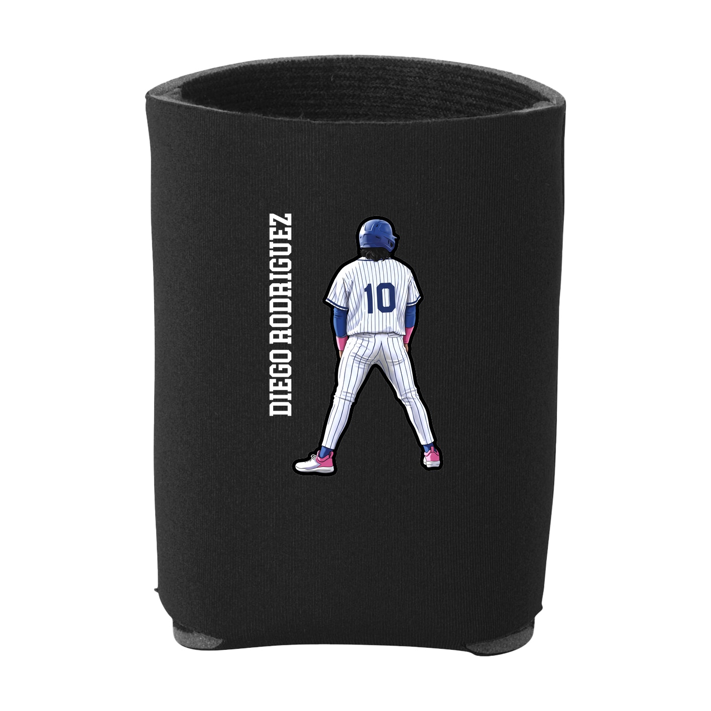 Can Holder — Name Vertical in Black