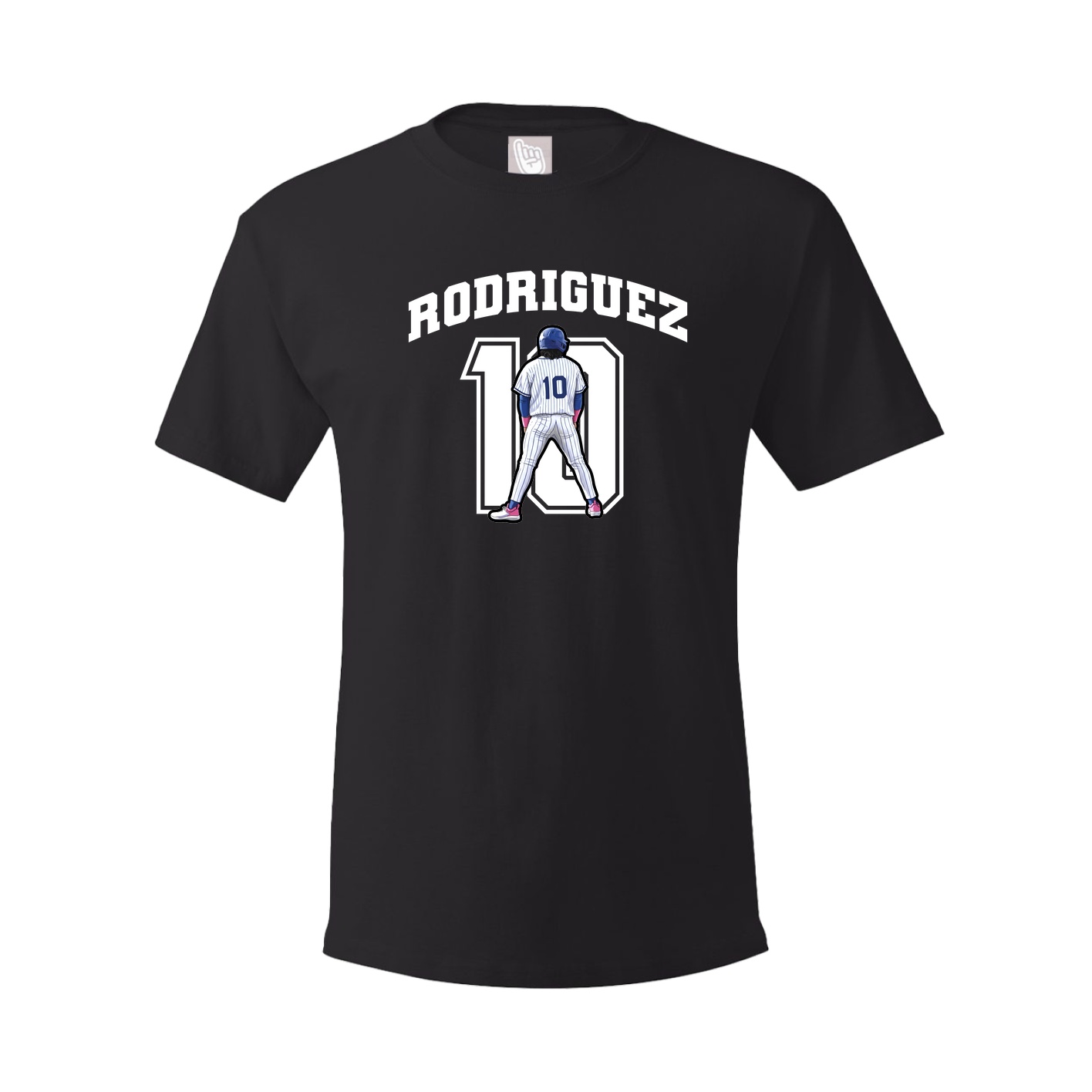 Youth Tee — Number in Black
