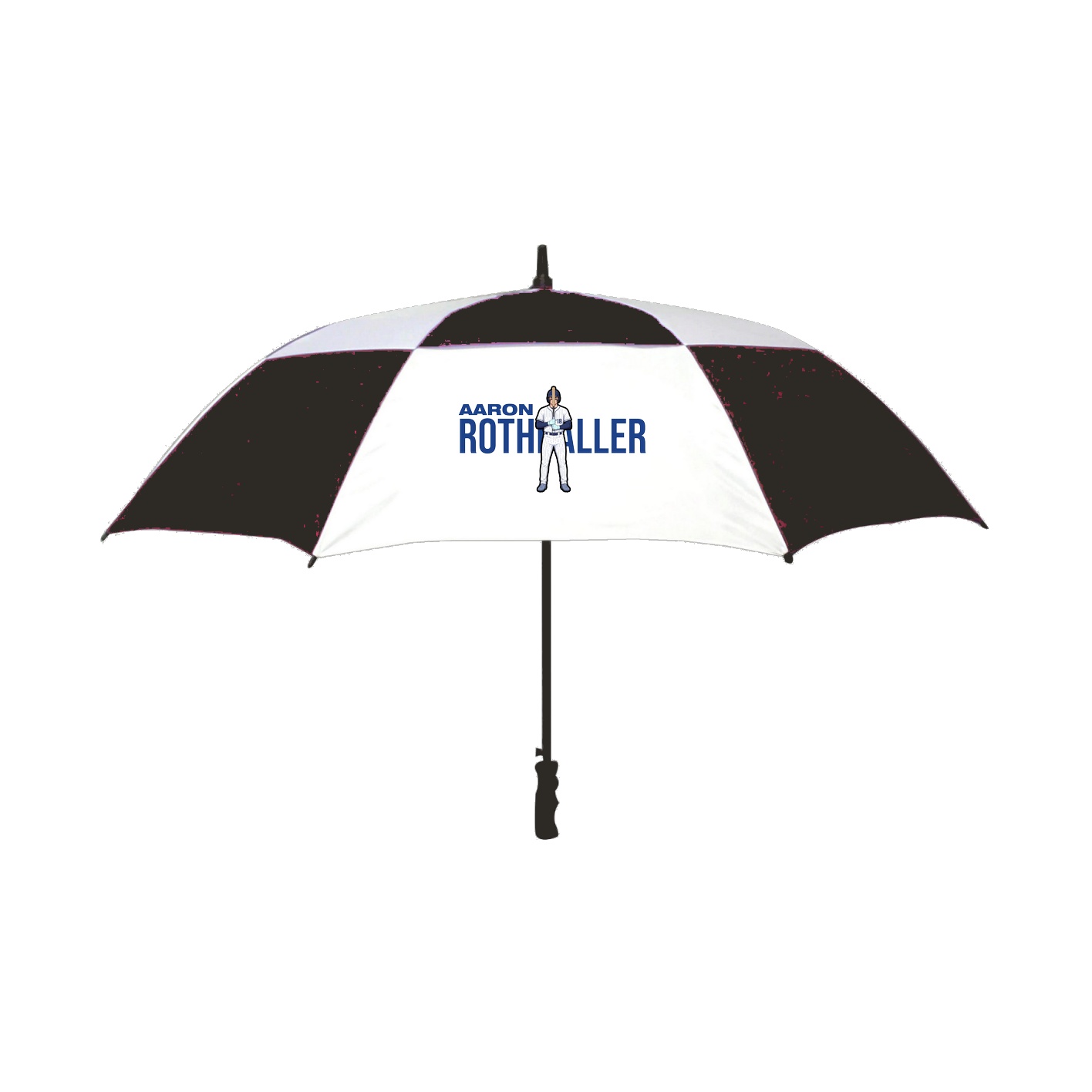 Golf Umbrella — Player Name in Black
